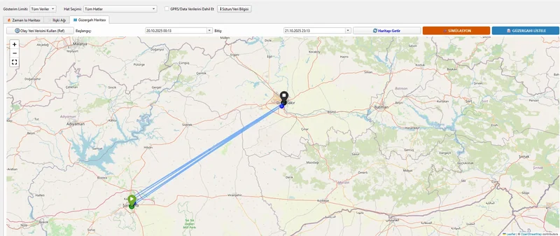 HTS Programıgramı Harita Görünümü